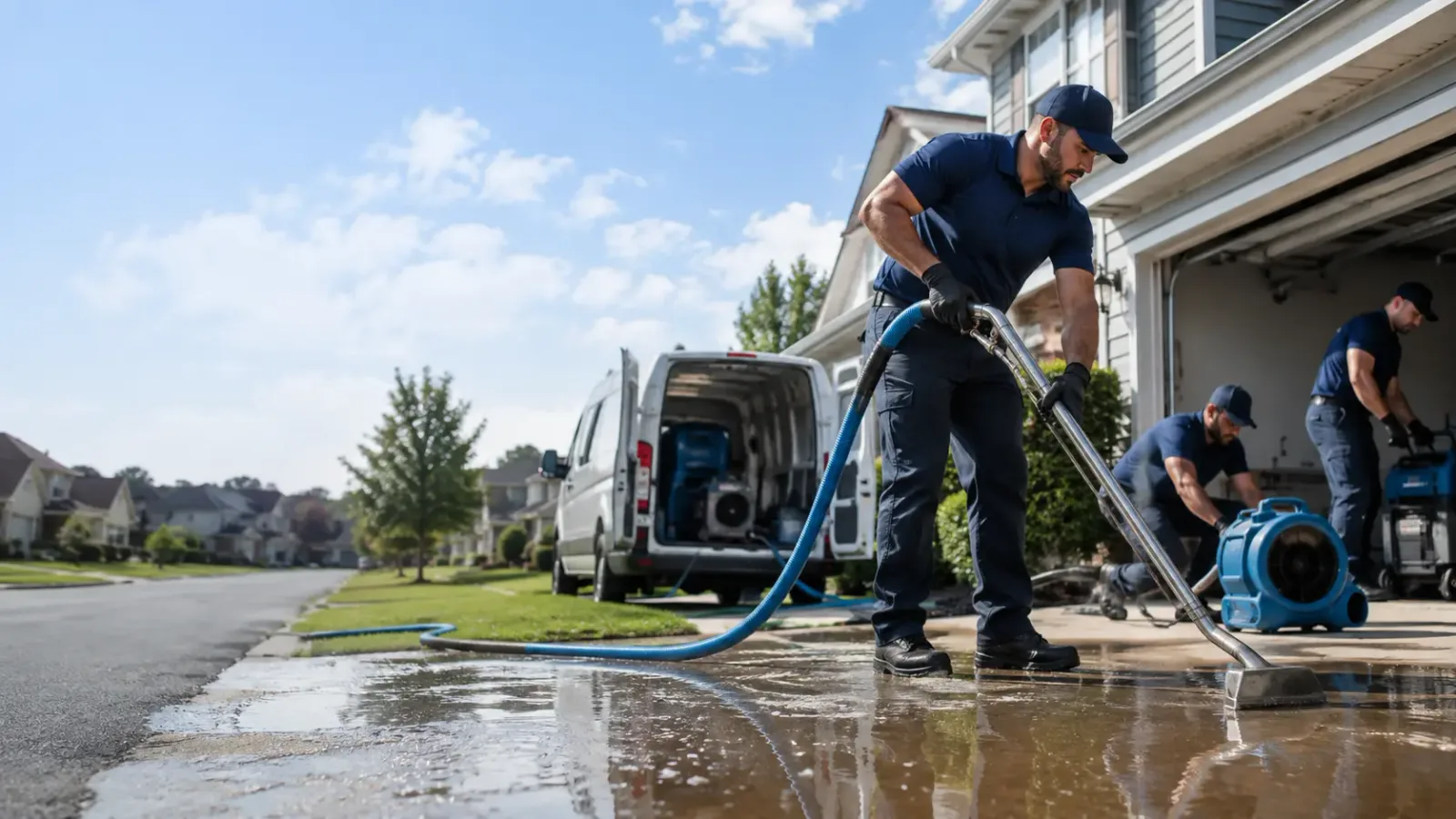 Flood Damage Restoration in Lamont, OK
